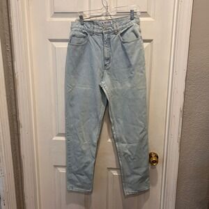 L.A. Blues Womens Jeans Light Wash High Rise Y2K Mom Jeans VTG Cotton Denim 12